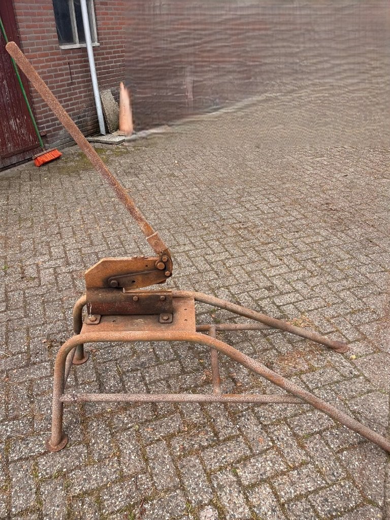 Knipschaar/ Plaatschaar/ Plaatwals/ Rollenwals/ Dommekracht, Ophalen, Gebruikt