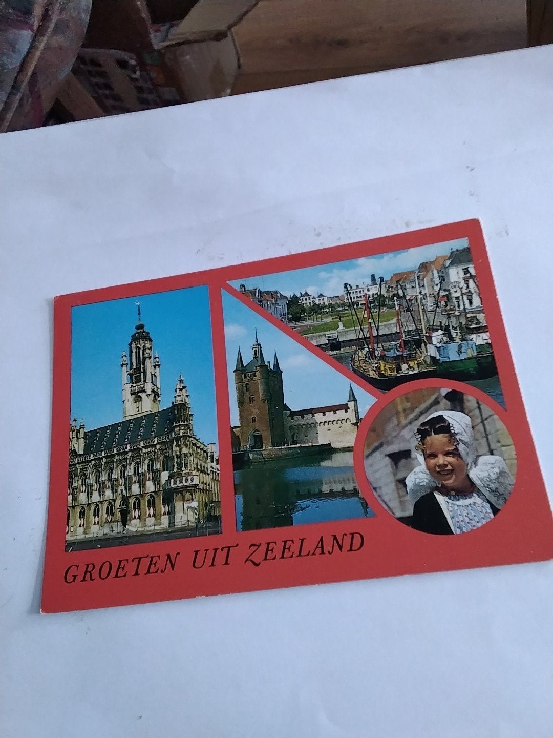 Oude ansichtkaart 'Groeten uit Zeeland' -, Ophalen of Verzenden, Zeeland