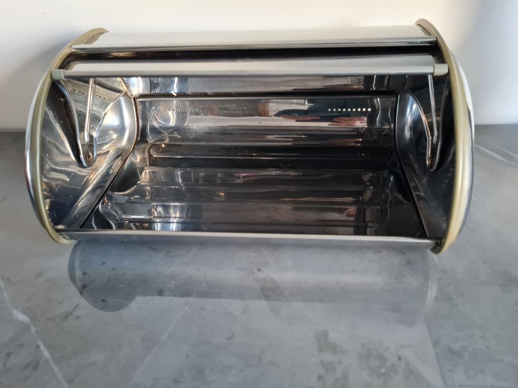 vintage retro broodtrommel - brooddoos  blinkend, Ophalen of Verzenden, Huis en Inrichting