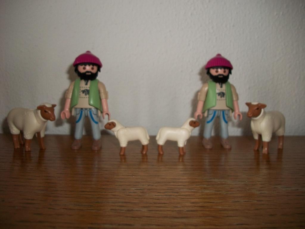 Schapenverzorger met passende kledij, Kinderen en Baby's, Speelgoed | Playmobil, Ophalen of Verzenden, Nieuw, Complete set