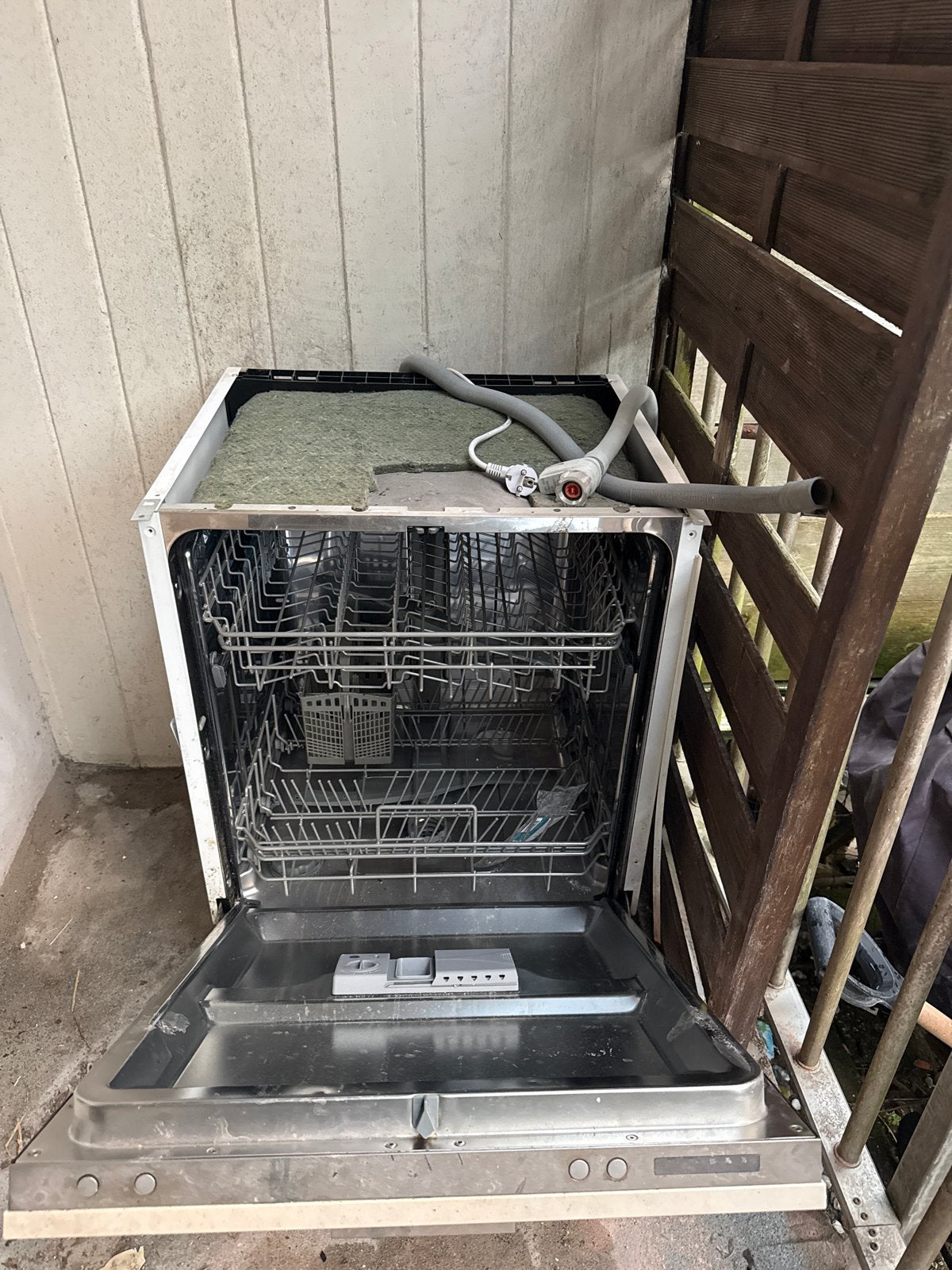 Inbouw afwasmachine - 60 cm breed, 81 cm hoog, Witgoed en Apparatuur, Ophalen, Gebruikt, Minder dan 85 cm, 60 cm of meer