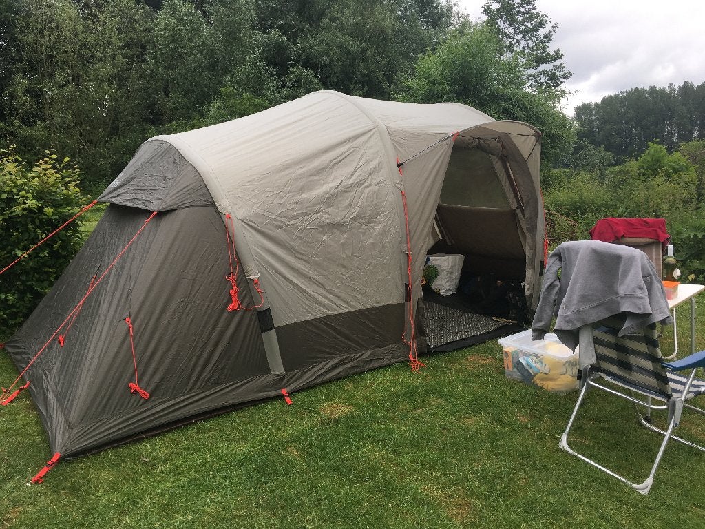 Tent - 3 persoons opblaasbare hoge tent, Caravans en Kamperen, Tenten, Ophalen, Gebruikt, Tot en met 3