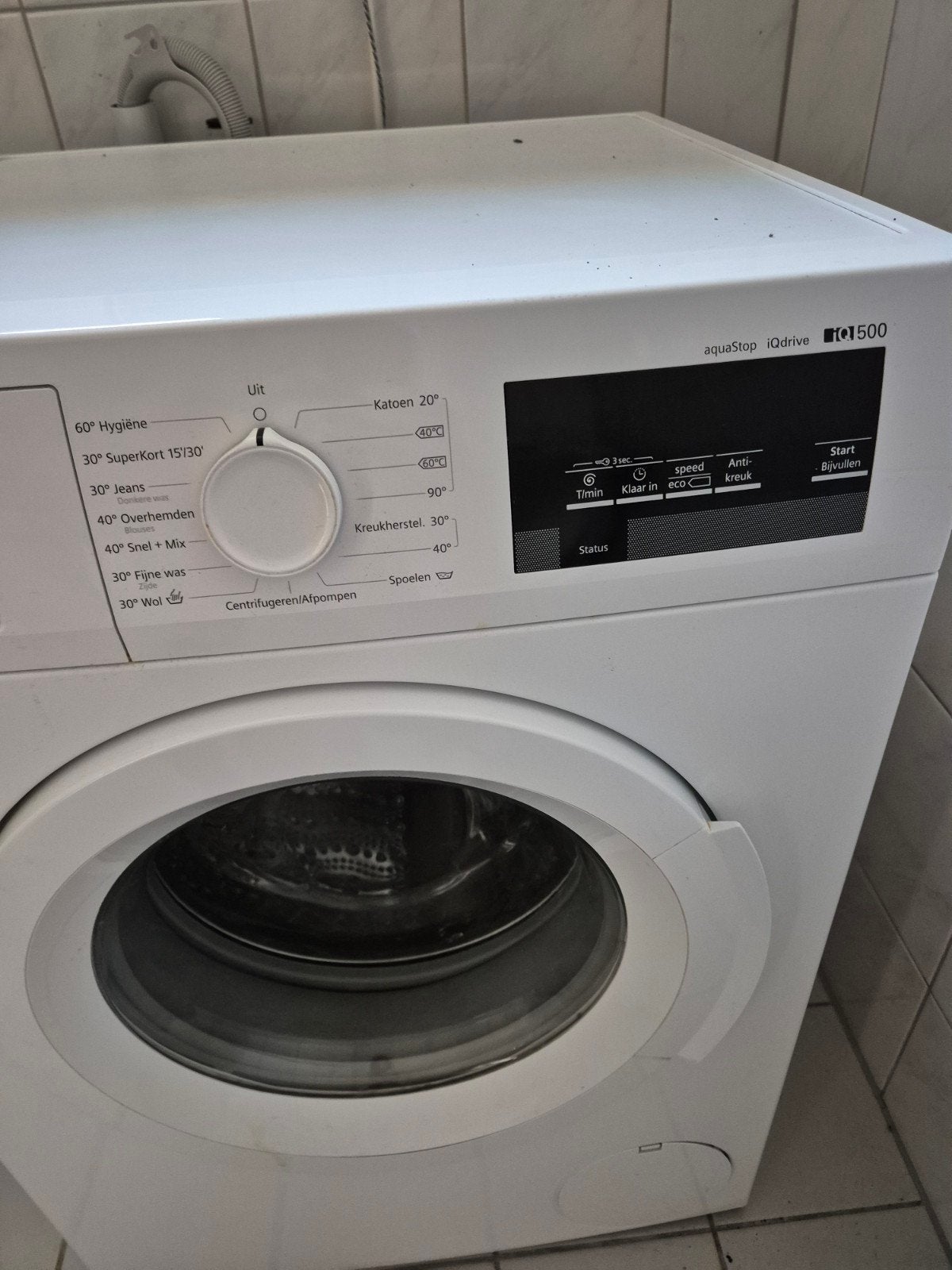 Siemens iQ500 Wasmachine - WMN1673471 (Gebruikt), Witgoed en Apparatuur, Wasmachines, Ophalen, Gebruikt, Handwasprogramma, Voorlader