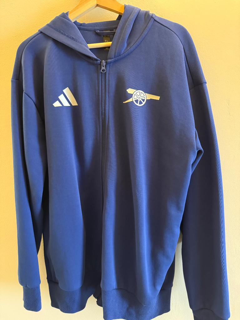 Adidas Vest - Arsenal FC, Kleding | Heren, Ophalen, Maat 52/54 (L), Blauw, Nieuw