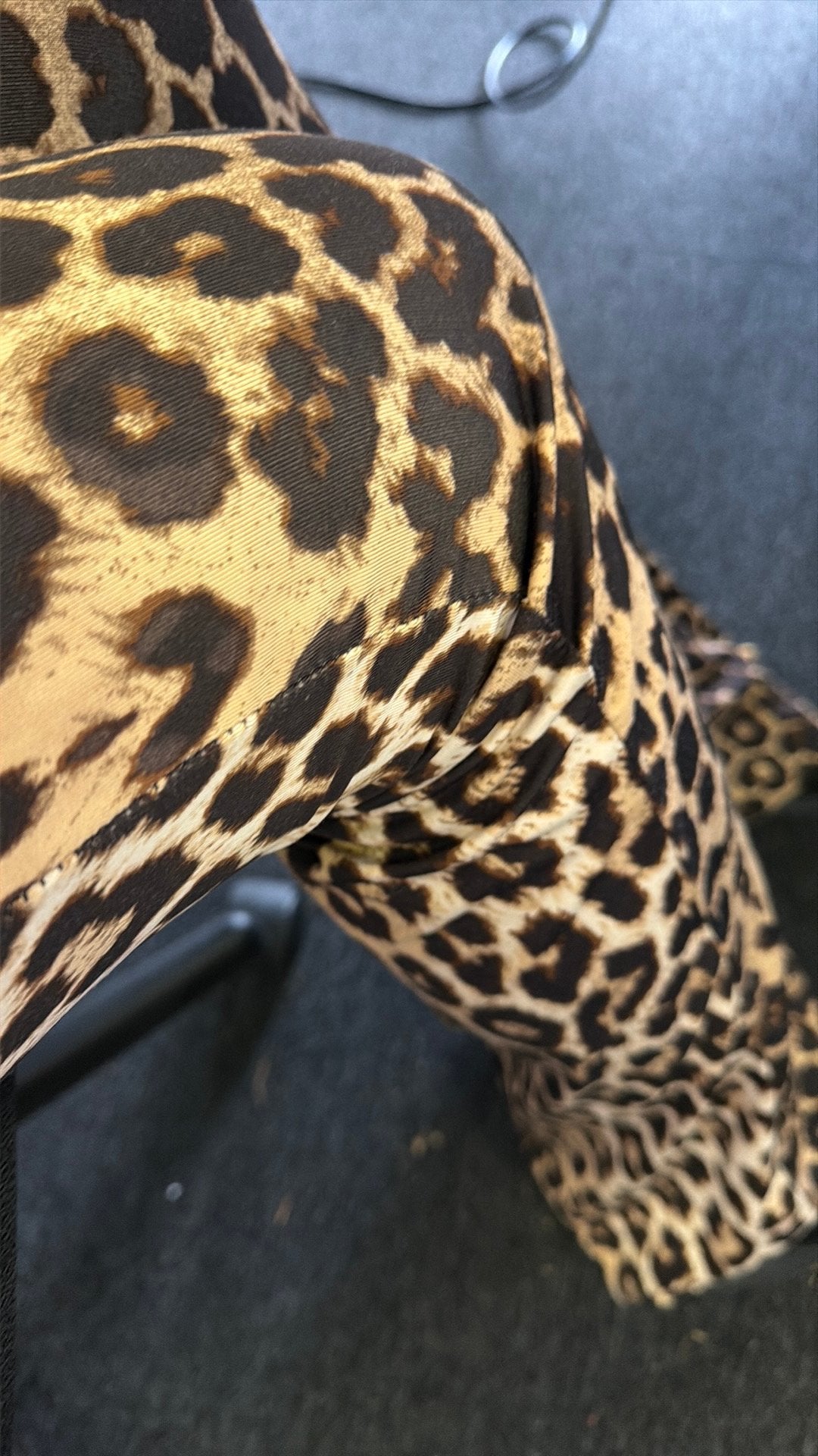Luipaard print legging loose fit lang setje top lange mouwen, Ophalen of Verzenden, Zo goed als nieuw, Legging