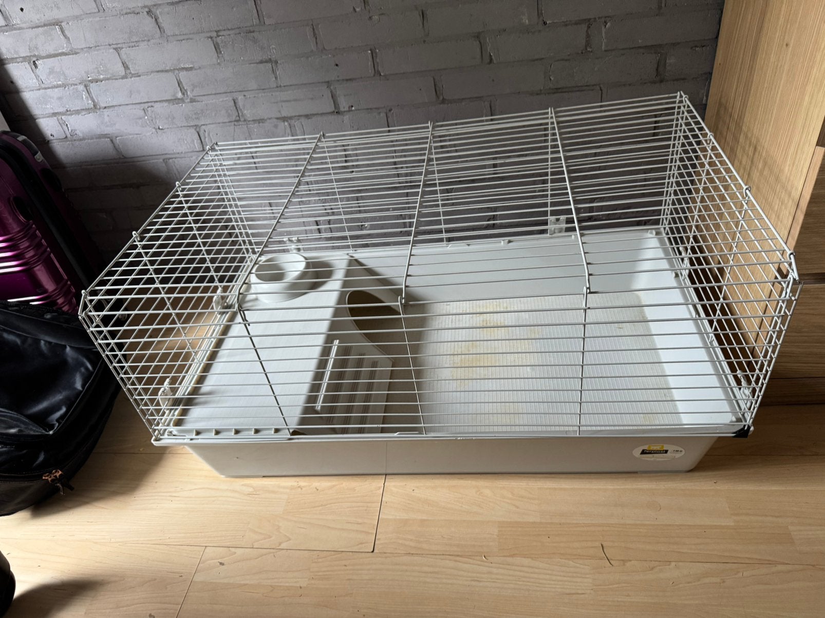 Cavia / konijnen / knaagdierenhok, Ophalen, Gebruikt, 60 tot 90 cm, Minder dan 75 cm