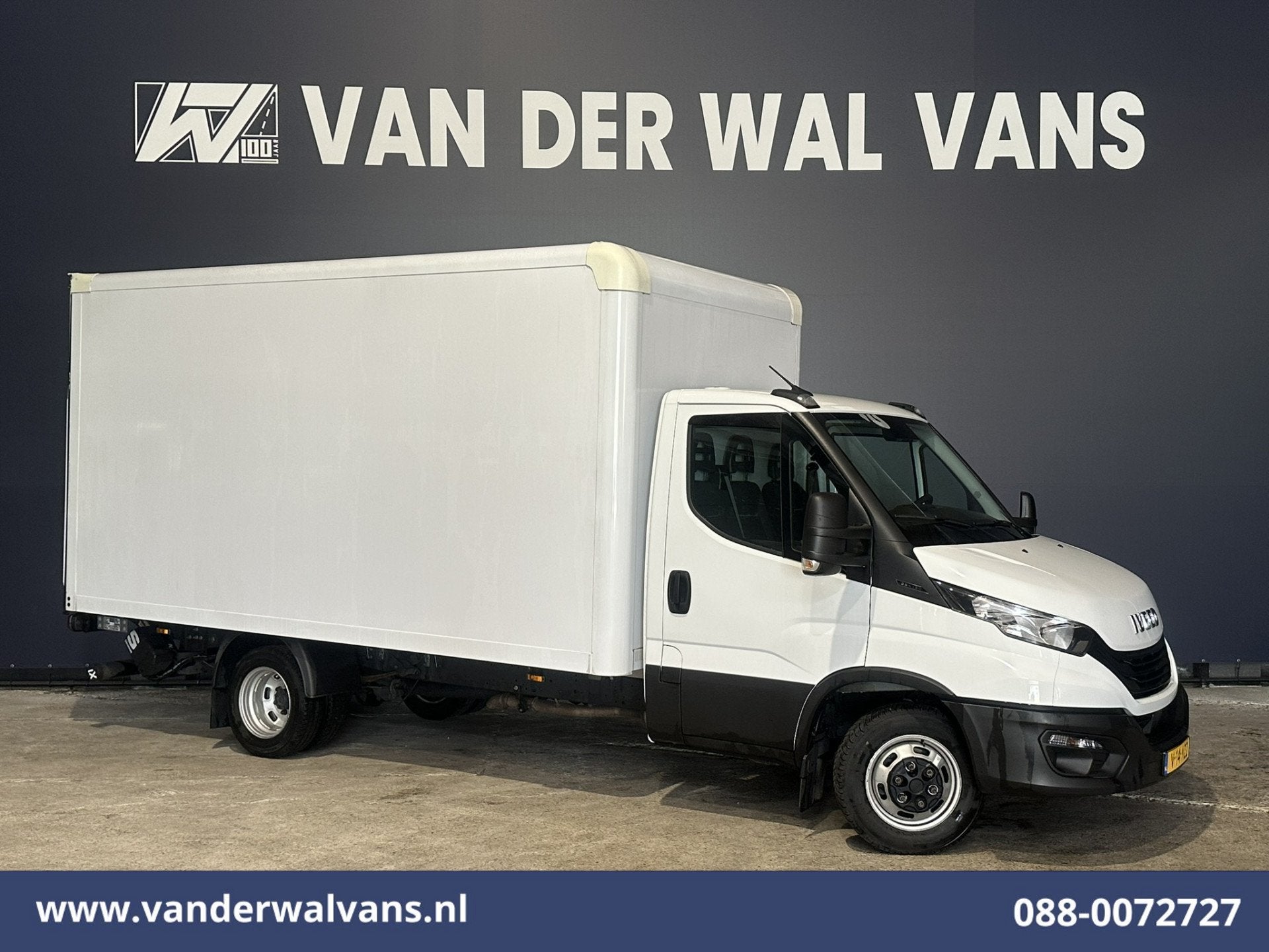 Iveco Daily 35C16H 157pk Bakwagen Laadklep Dubbel Lucht Euro, Auto's, Gebruikt, Iveco, Wit, Bedrijf