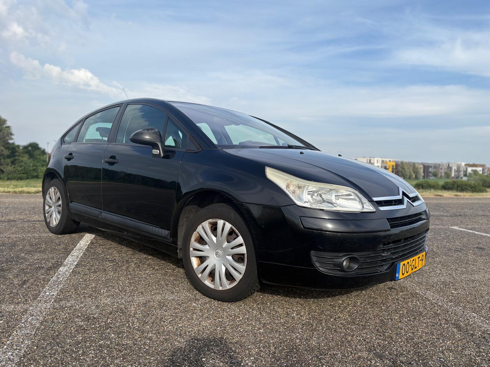 Citroën C4 1.6-16V /APK MEI 2027/SCHERM/CRUISE/NAP, Parkeersensor, 4 cilinders, Zwart, Bedrijf