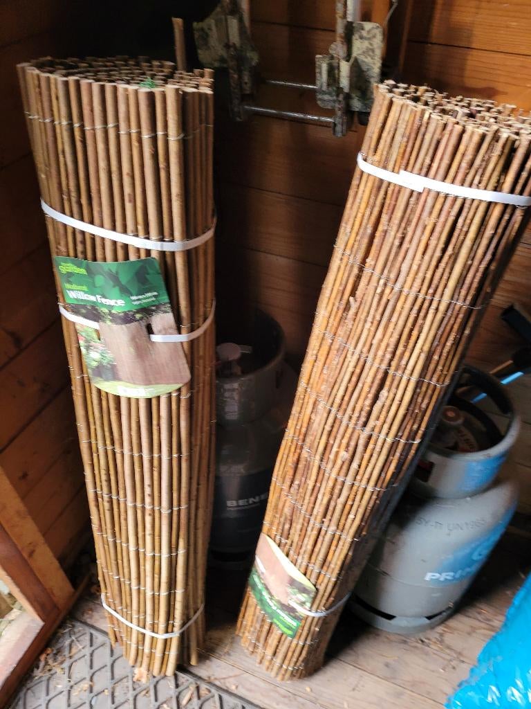 NIEUW! Wilgentenen afscheiding, Ophalen, Nieuw, Overige materialen, Gaashekwerk