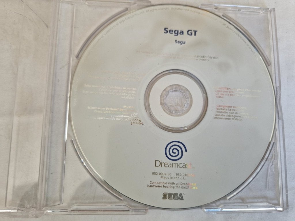 SEGA GT promo NOT FOR RE-SALE, Gebruikt, 1 speler, Ophalen of Verzenden, Vanaf 3 jaar