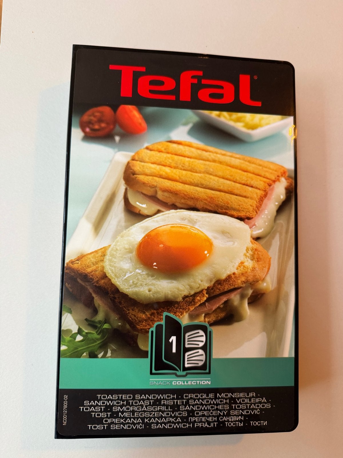 Tefal Snack Collection - sandwich grill-ijzer, Witgoed en Apparatuur, Ophalen of Verzenden, Nieuw