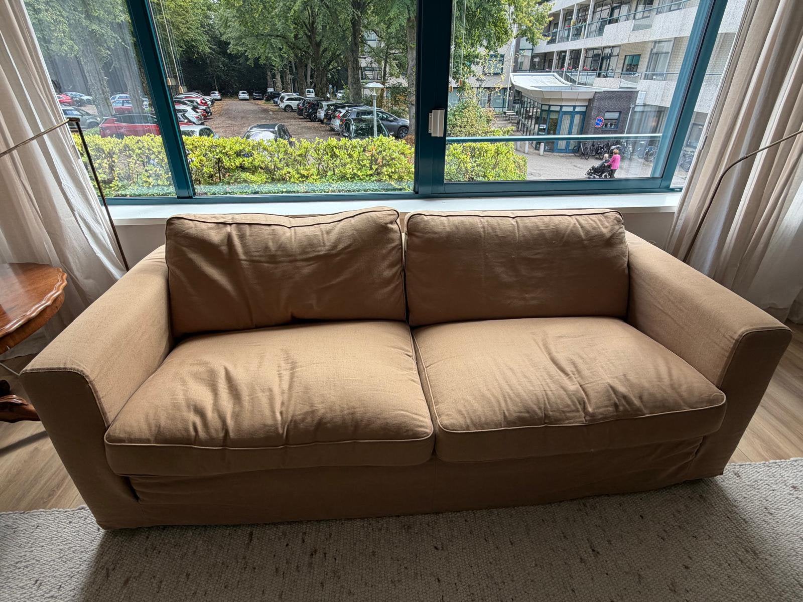 Grote bank, Huis en Inrichting, Banken | Bankstellen, Ophalen, Gebruikt, Klassiek, 75 tot 100 cm