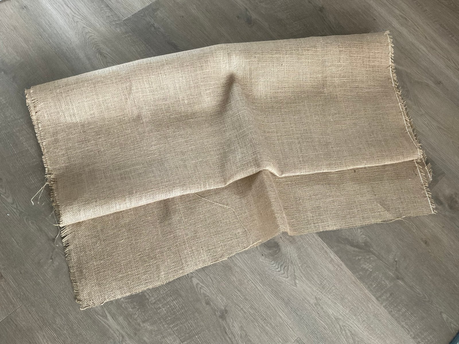 Jute stof nieuw!, Ophalen, 30 tot 120 cm, Katoen, Nieuw