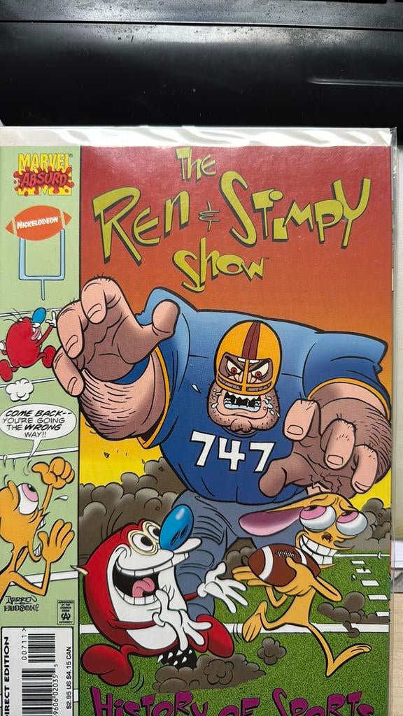 45 * Ren & Stimpy, Marvel Comics, # 1- 39 plus specials, Amerika, Ophalen of Verzenden, Zo goed als nieuw, Meerdere comics