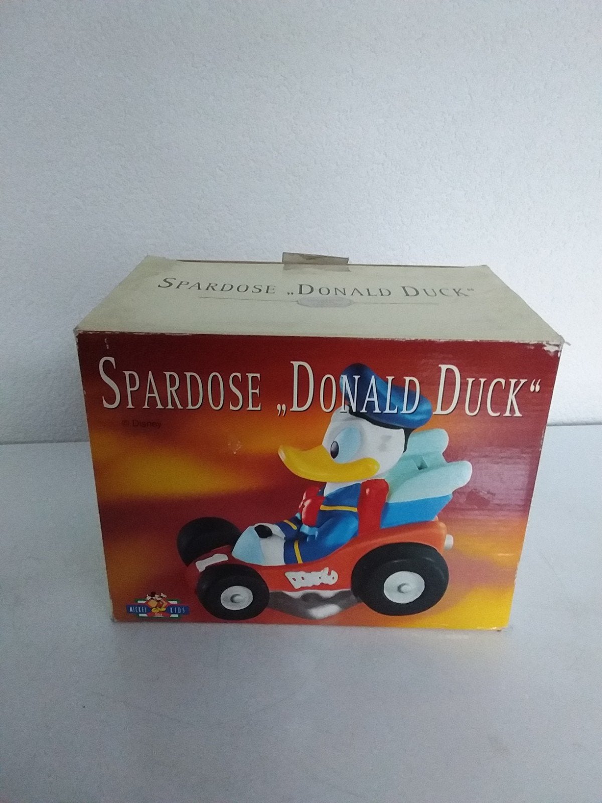 Disney spaarpot Donald Duck, Ophalen of Verzenden, Donald Duck, Nieuw, Beeldje of Figuurtje