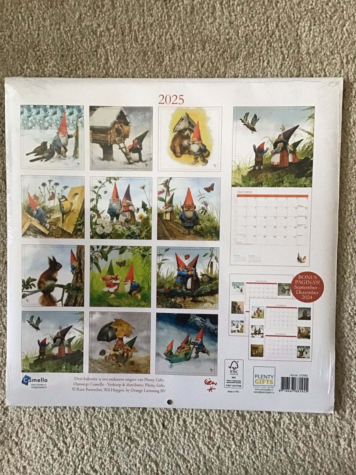 Anton piek kalender, Diversen, Kalenders, Ophalen of Verzenden, Maandkalender, Nieuw