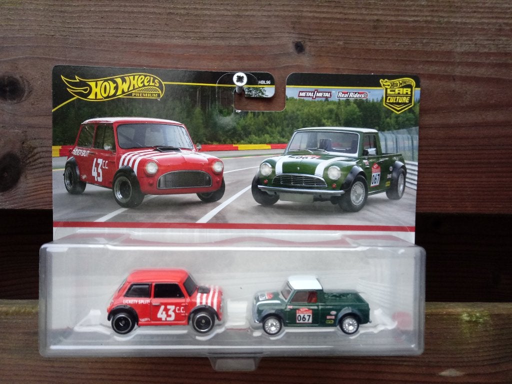 Morris Mini Set Hotwheels RealRiders, Ophalen, Nieuw, Auto