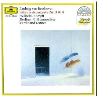 Beethoven Klavierkonzerte Nr. 3 & 4 - Wilhelm Kempff (CD), Ophalen of Verzenden, Classicisme, Zo goed als nieuw, Overige typen