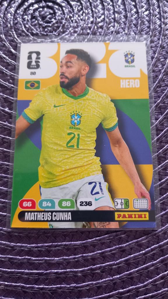 Matheus Cunha FIFA World Cup 2026 Adrenalyn XL Kaart, Ophalen of Verzenden
