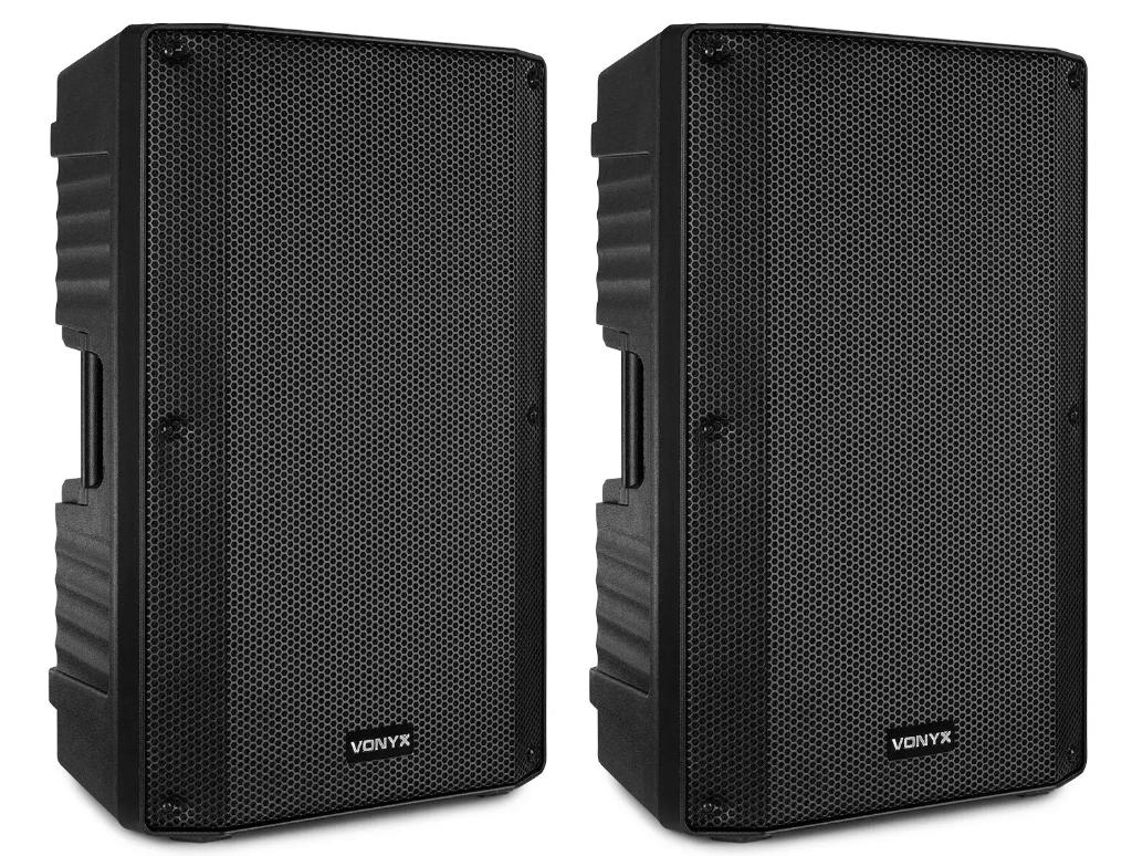 Vonyx 1000W Actieve Speakerset – Zo goed als nieuw, Audio, Tv en Foto, Luidsprekers, Zo goed als nieuw, Surroundset zonder subwoofer
