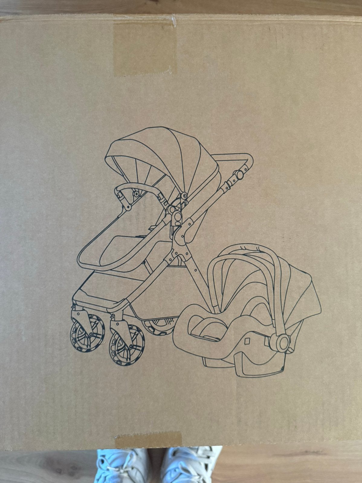 Lunola Mira X1 - Kinderwagen 3-in-1 - incl. autostoel, Nieuw, Duowagen, Combiwagen, Ophalen