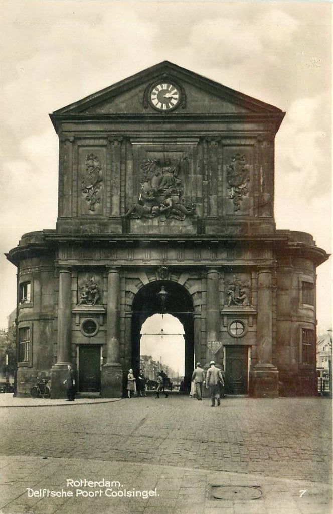 388-257-007 Rotterdam Delftsche Poort, Verzenden, Voor 1920, Zuid-Holland