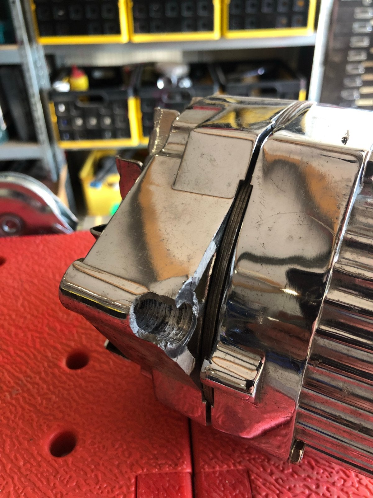 Chrome dynamo Ford V8, Ophalen, Gebruikt, Ford