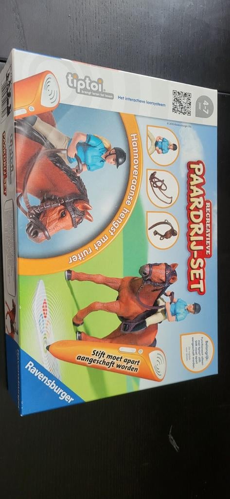Tiptoi Paardrij-set Ravensburger (4-7 jaar), Ophalen, Zo goed als nieuw, Ontdekken