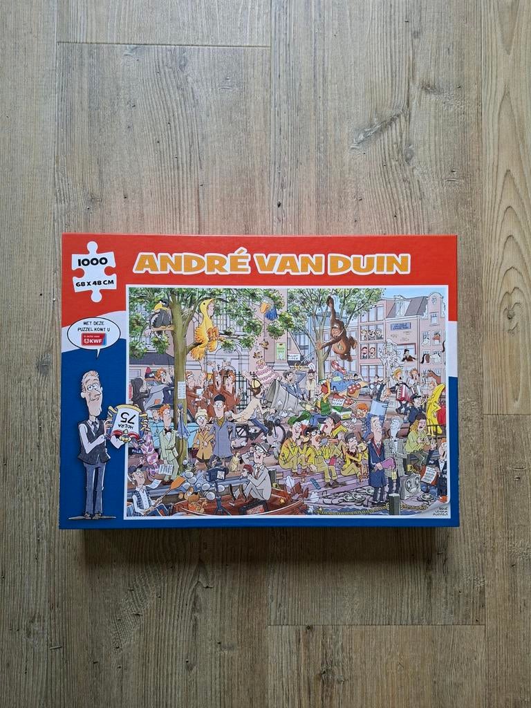 Andre van Duin puzzel - compleet 1000 stukjes, Ophalen of Verzenden, 500 t/m 1500 stukjes, Zo goed als nieuw