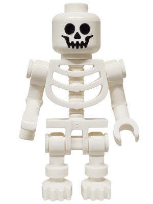LEGO City twn526 Skeleton - Standard Skull, Bent Arms,, City, Lego, Nieuw, Ophalen of Verzenden