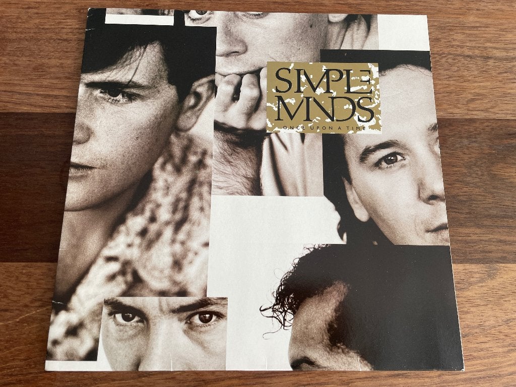Vinyl LP Simple Minds Once Upon A Time EU Corbijn V2, LP, Gebruikt, Pop, Ophalen of Verzenden