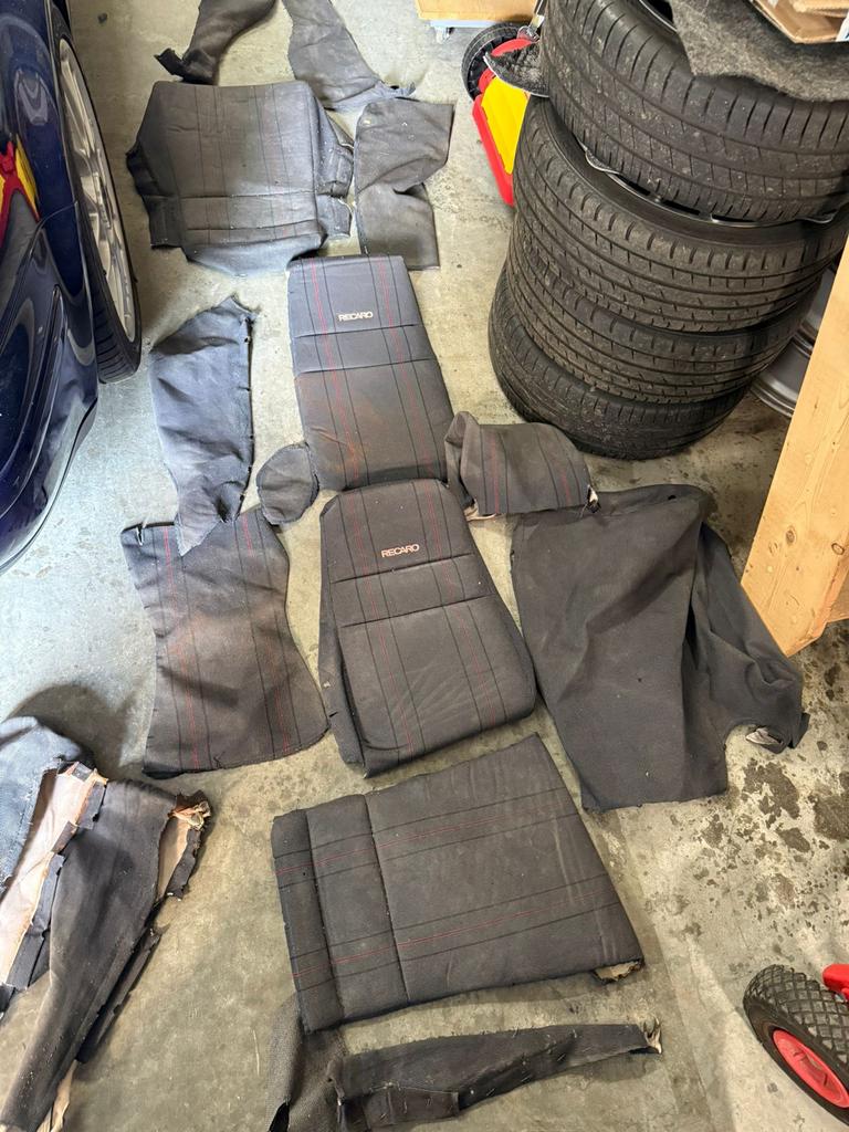 Stof Recaro stoelen Golf 2 / Corrado, Ophalen of Verzenden, Gebruikt, Volkswagen