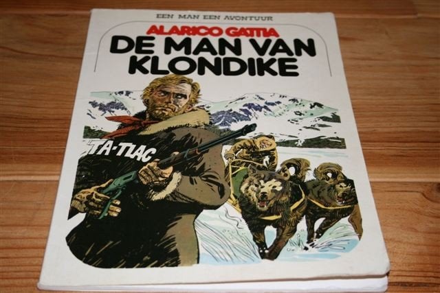 Te koop : man van klondike, Eén stripboek, Ophalen of Verzenden, Gelezen