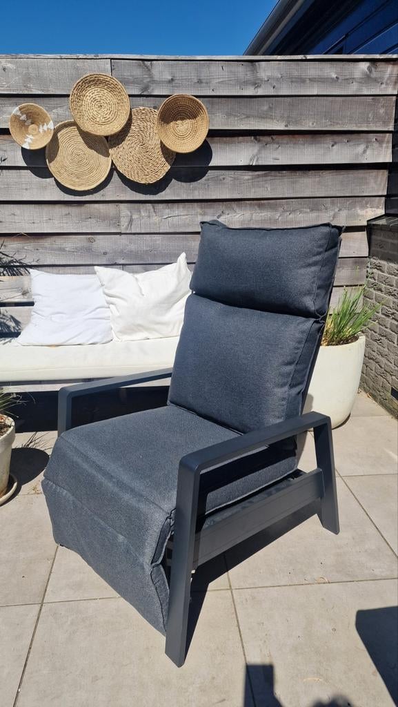 JYSK Vonge Lounge Stoel, Ophalen, Nieuw, Aluminium, Verstelbaar