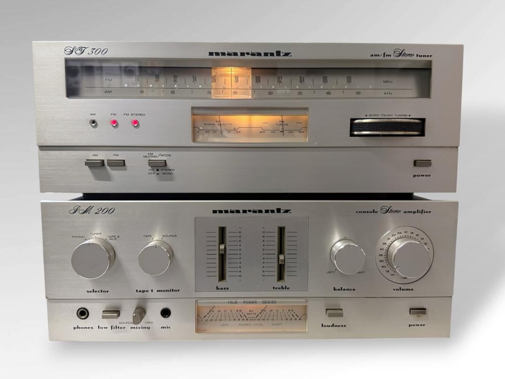Marantz Stereo Set - Versterker PM200 & Tuner ST300, Marantz, Gebruikt, Marantz, Tuner of Radio