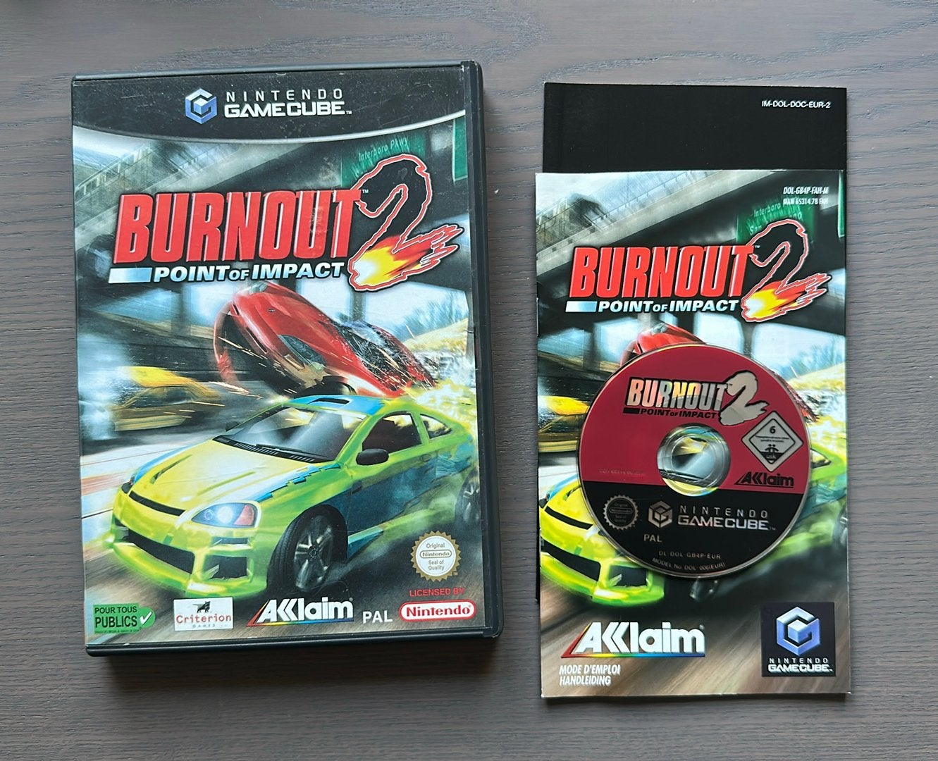 Burnout 2, Racen en Vliegen, Ophalen of Verzenden, Zo goed als nieuw, 3 spelers of meer