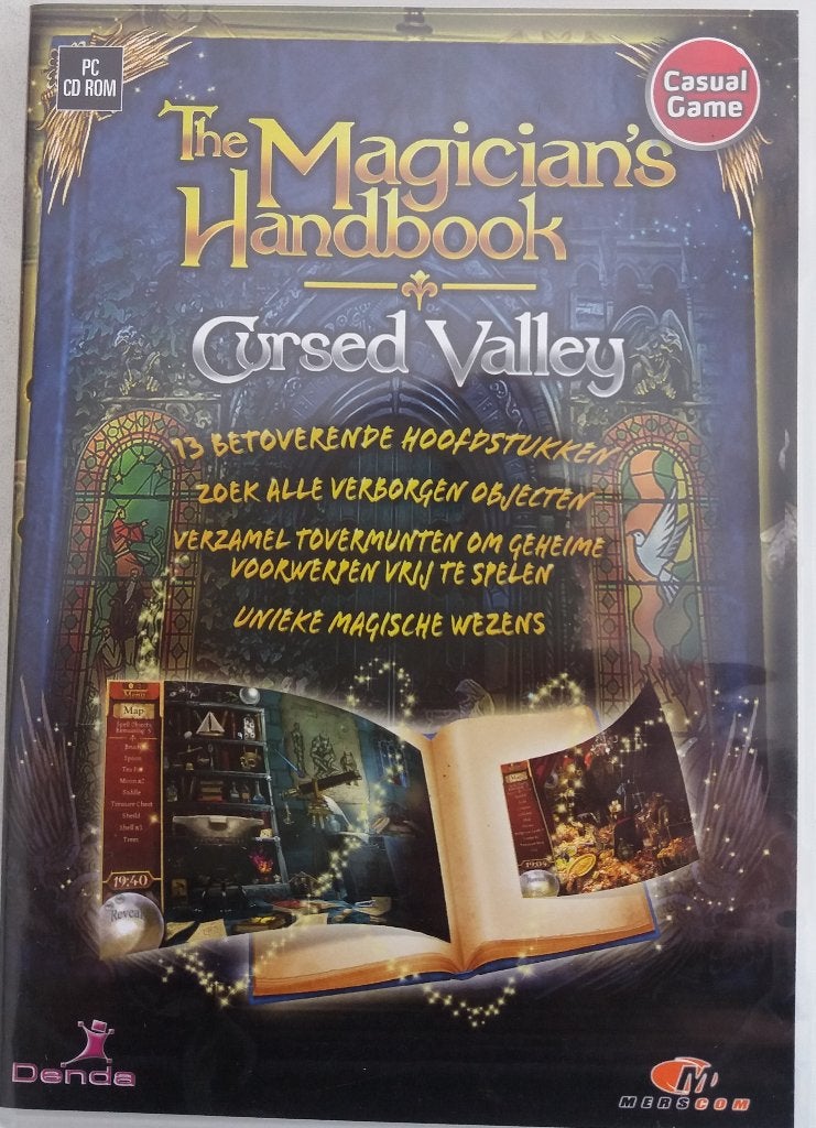 The magicians  handbook cursed Valley CD ROM  KRASVRIJ, Puzzel en Educatief, 1 speler, Ophalen of Verzenden, Zo goed als nieuw