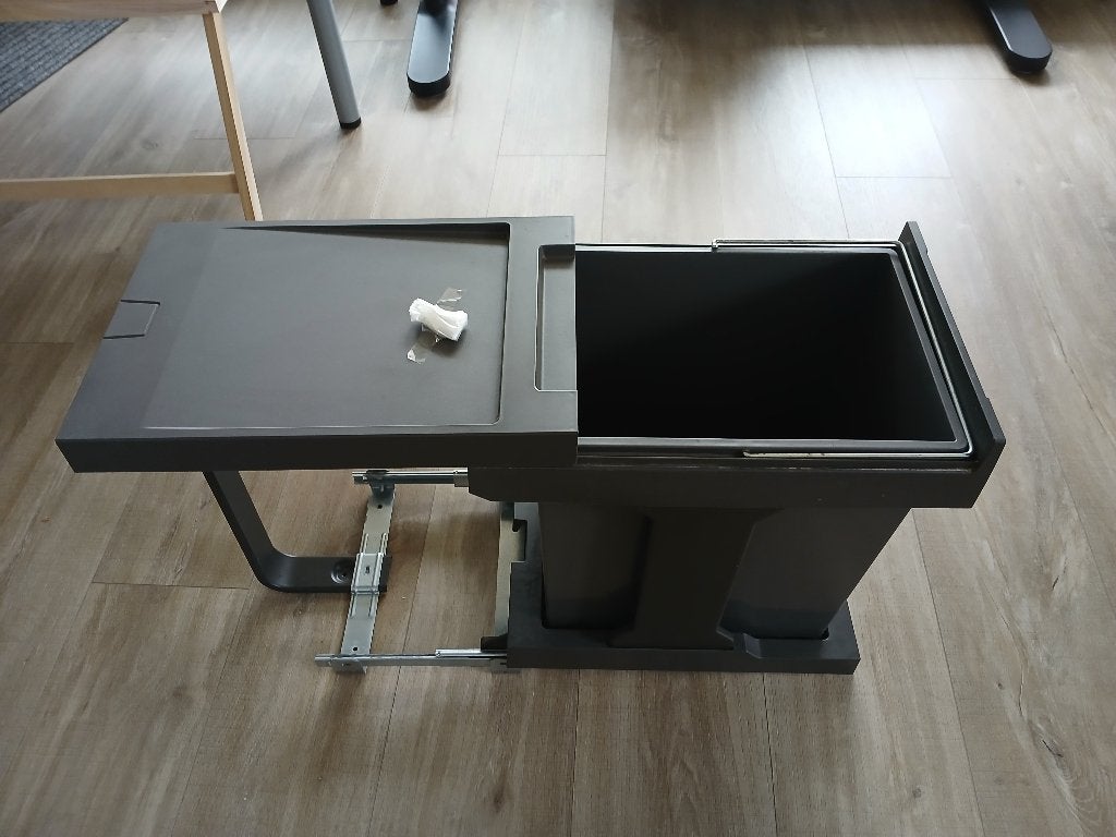 Hailo afvalemmer voor keukenkastje 20 liter, Ophalen, Overige typen, Kunststof, Zo goed als nieuw