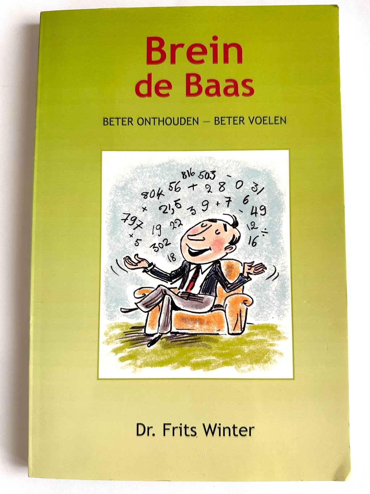 Frits Winter - Brein de baas, Verzenden, Zo goed als nieuw, Frits Winter, Overige typen