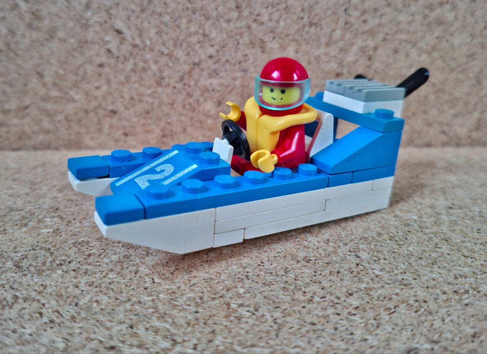 Lego 6508 Wave Racer Speedboot zonder boekje compleet, Gebruikt, Overige thema's, Lego, Ophalen of Verzenden