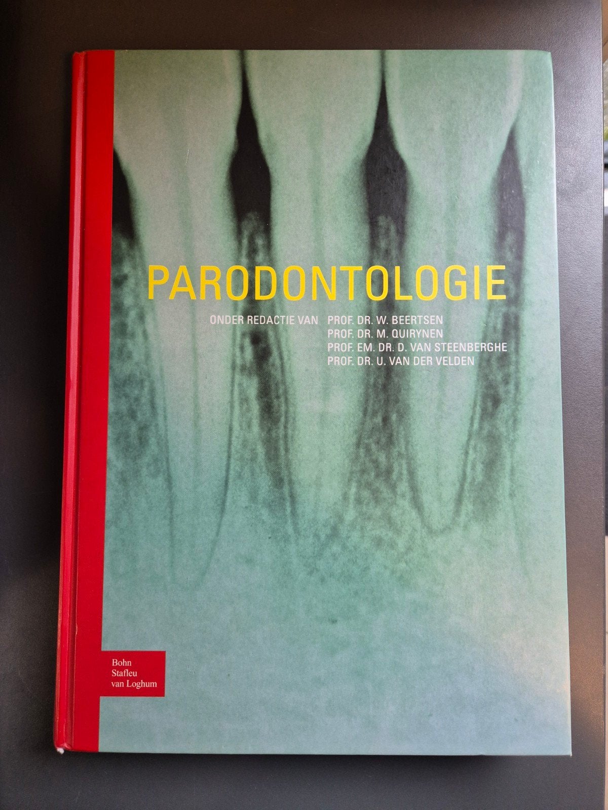 Parodontologie -Handboek voor tandheelkunde en mondzorgkunde, Boeken, W. Beertsen, M. Quirynen, D. van Steenberghe, U. van der Velden