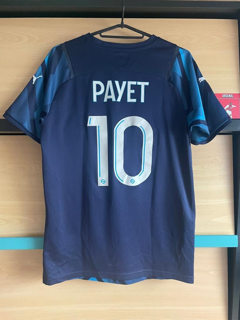 Payet #10 Olympique Marseille Puma Voetbalshirt Maat S, Puma, Blauw, Ophalen of Verzenden, Zo goed als nieuw