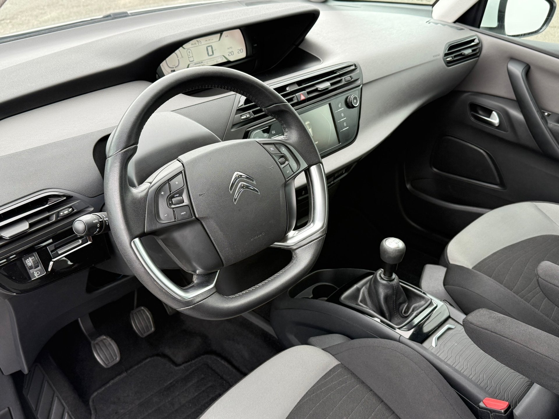 Citroen C4 Picasso 1.6 THP Tendance Clima | Cruise | Parkeer, Stof, Gebruikt, Bedrijf, Handgeschakeld