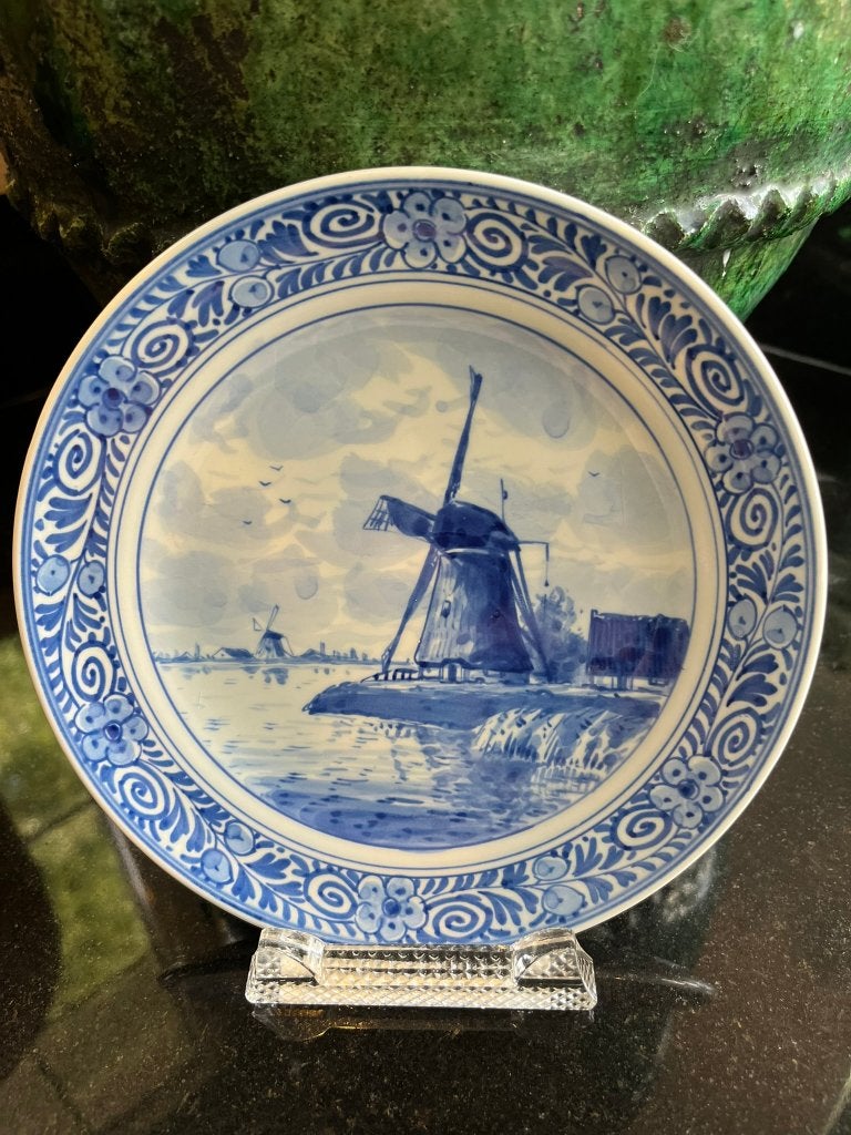 De Porceleyne Fles wandbordje molens 🌬️, Ophalen of Verzenden