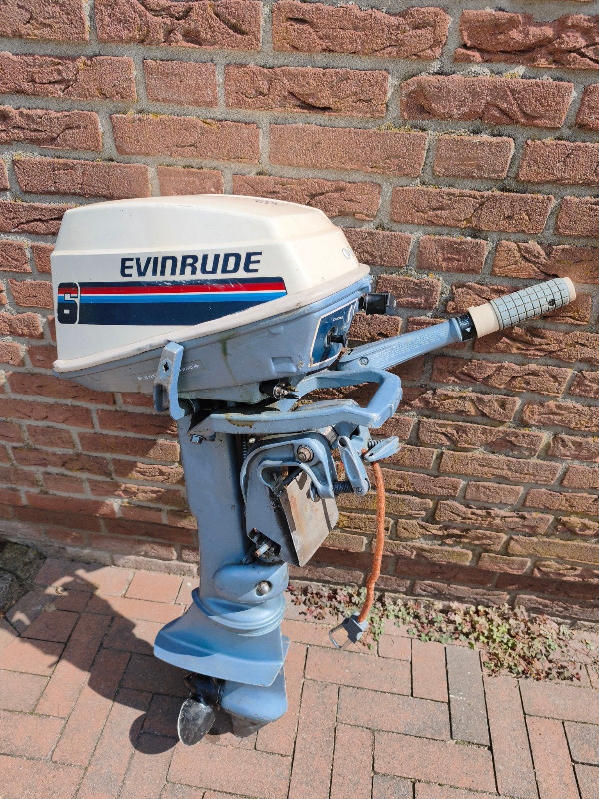 Evinrude 6 pk buitenboordmotor, Ophalen, Gebruikt, 5 tot 10 pk, Buitenboordmotor