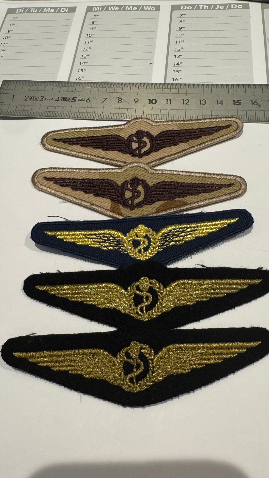 Vliegerwing luchtmacht klu vliegerarts, Ophalen of Verzenden, Luchtmacht, Nederland, Embleem of Badge