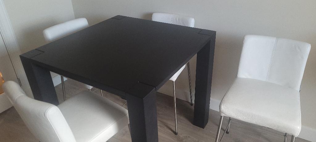 Eikenhouten Tafel (massief), Ophalen, Gebruikt, 50 tot 100 cm, 50 tot 100 cm