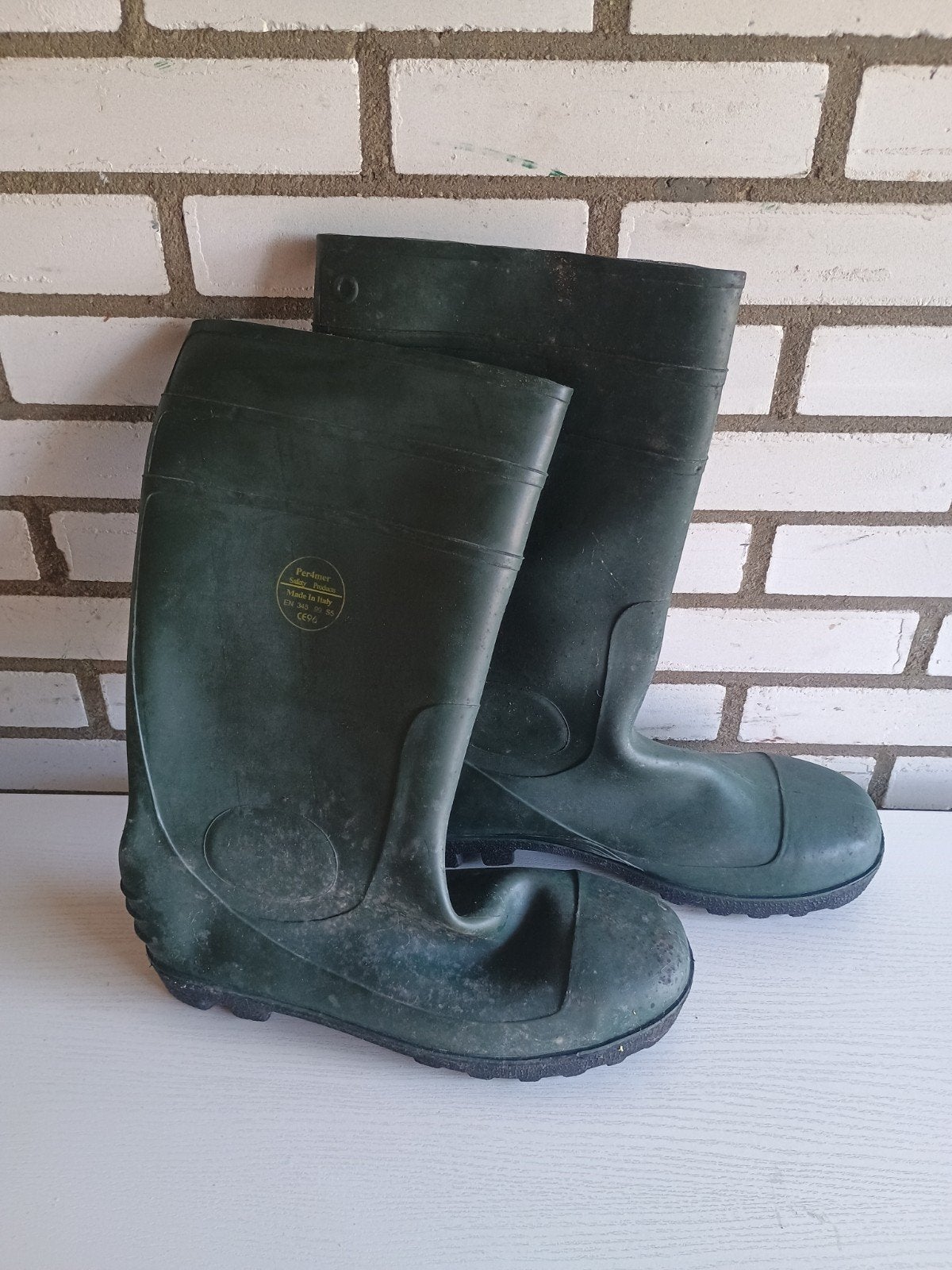 Nieuwe werklaarzen met stalen neus - Maat 46, Ophalen of Verzenden, Nieuw
