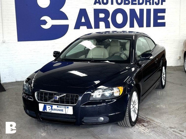Volvo C70 Convertible 2.5 T5 Summum, Auto's, Volvo, Gebruikt, Beige, Overige carrosserieën, Leder