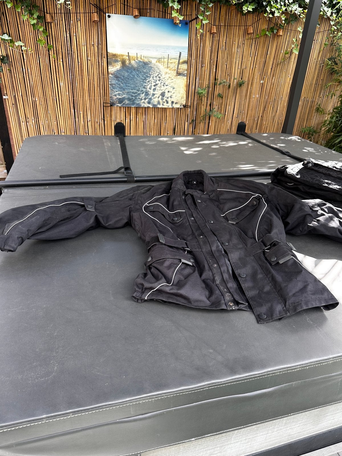 Motorpak (jas en broek) - Maat XL, Motoren, Ophalen, Tweedehands, Heren, Jas | textiel